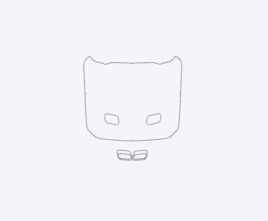 Ford Mustang GT 2018-2023 Hood PPF