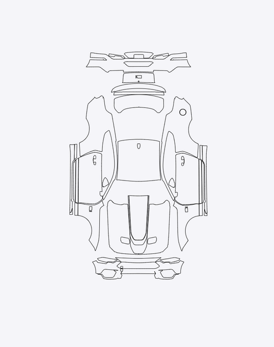 Ford Mustang Mach 1 2021-2023 Full Car PPF Kit