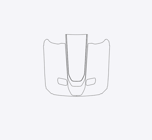 Ford Mustang Mach 1 2021-2023 Hood PPF Kit