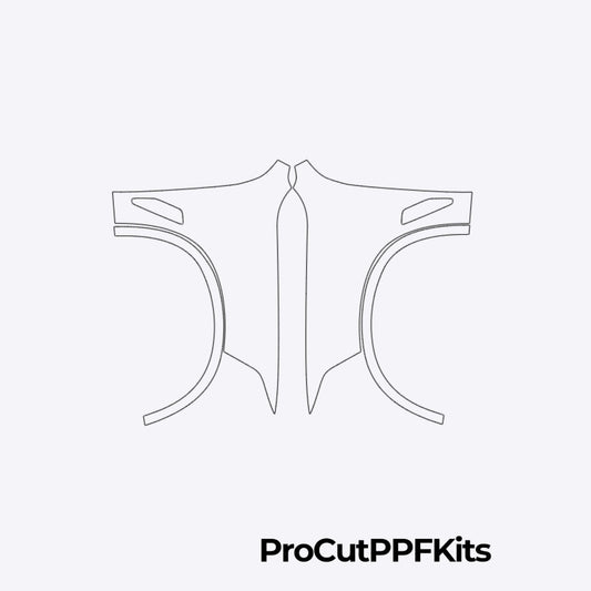 BMW X5 M50i 2021-2023 Front Fender PPF Kit