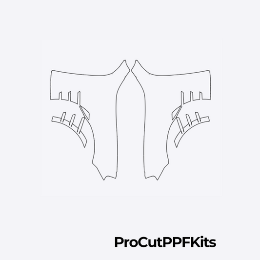 BMW M2 2023-2025 Front Fenders PPF Kit