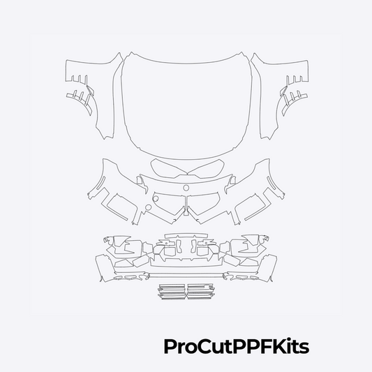 BMW M2 2023-2025 Full Front PPF Kit