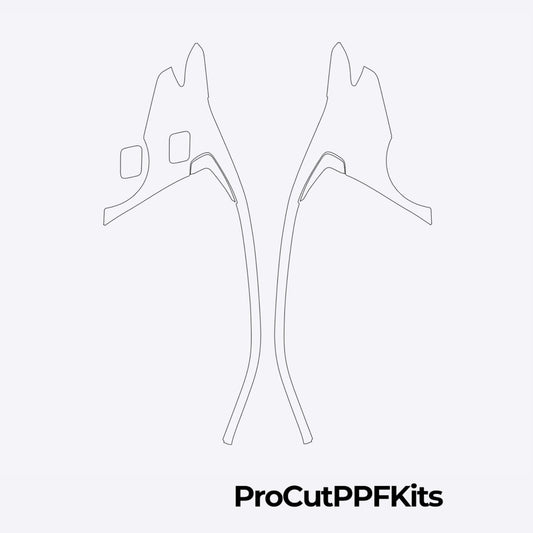 BMW 740i/760i 2023-2025 Rear Fenders PPF Kit